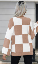 Load image into Gallery viewer, Dahl Checkered Sweater
