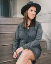 Load image into Gallery viewer, Hixon Denim Dress/Shacket/Shirt
