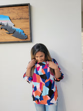 Load image into Gallery viewer, Beaumont Colour Block Blouse
