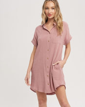 Load image into Gallery viewer, Coho T-Shirt Dress (2 colours available)
