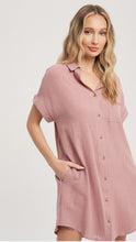 Load image into Gallery viewer, Coho T-Shirt Dress (2 colours available)
