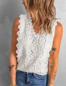 Windfall Lace Top