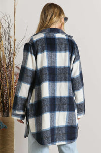 Eskers Plaid Shacket (Available in 2 colours)